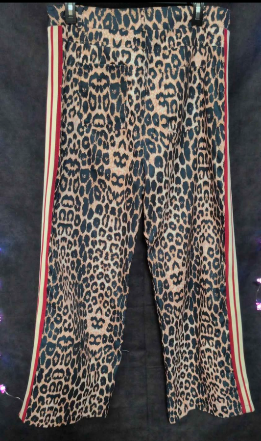 Women's leopard print pants
